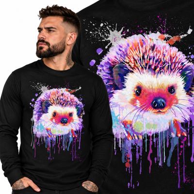 LONGSLEEVE ZWIERZĘTA  JEŻ
